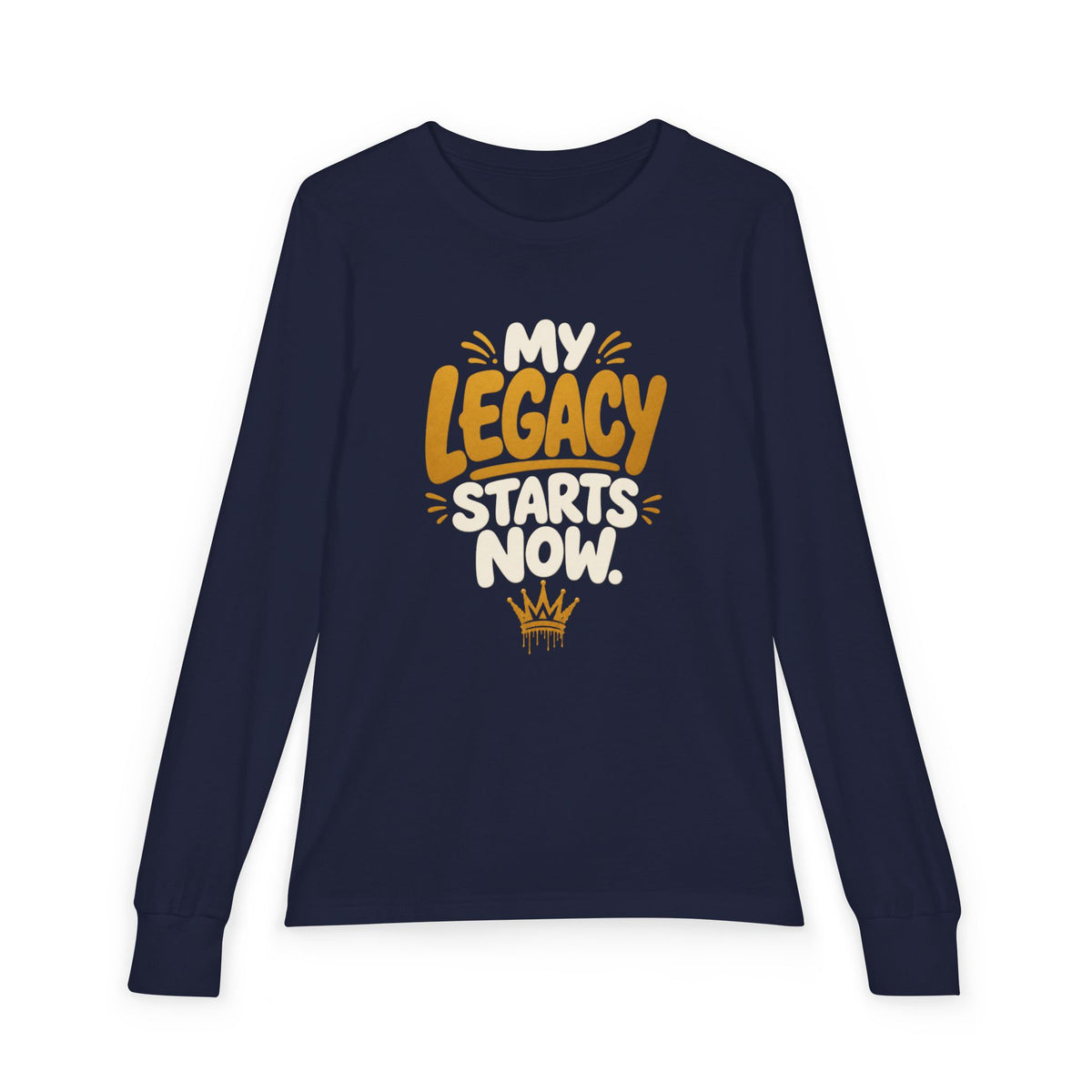 Youth Long Sleeve Tee — “Legacy Starts Now”