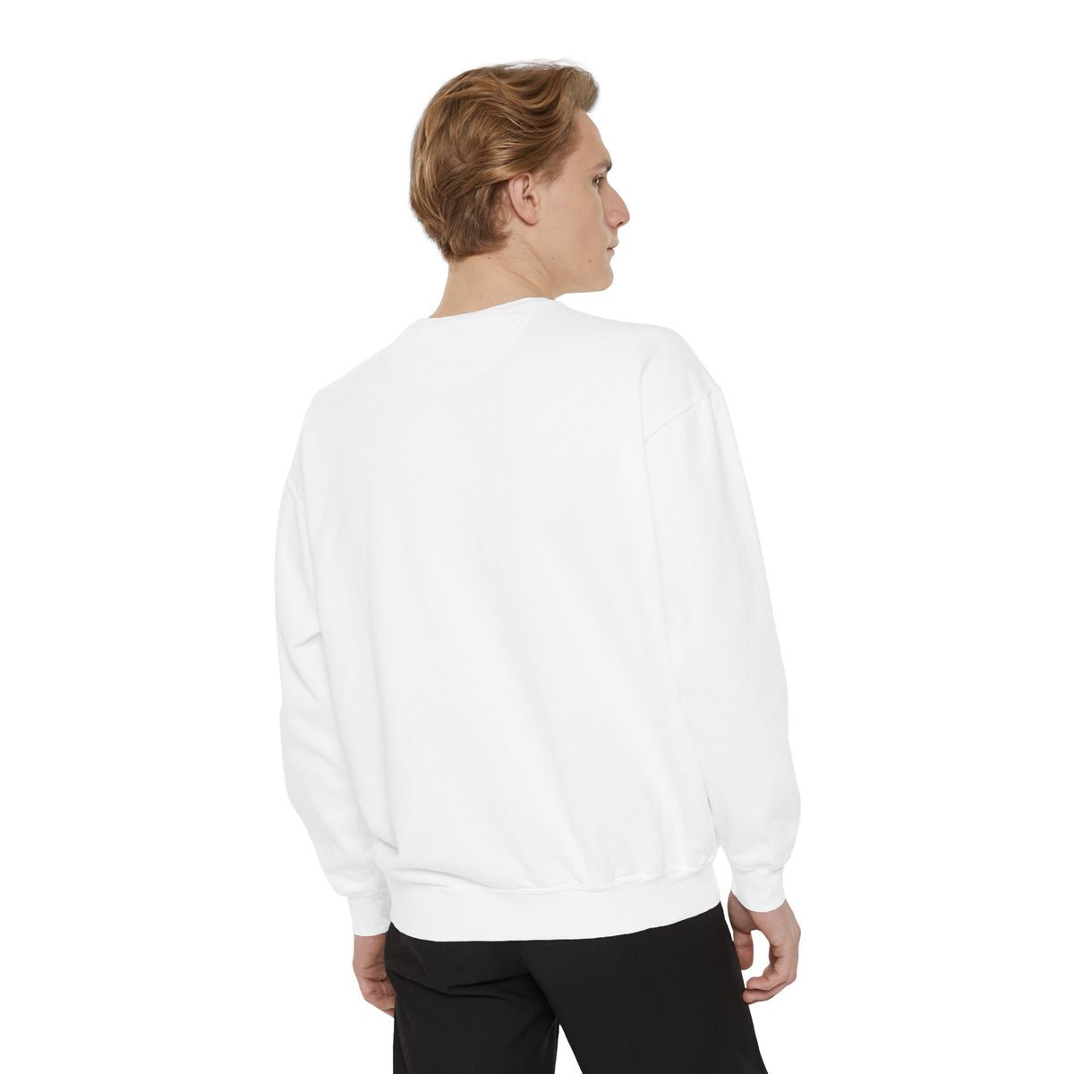 Purposeful Sweatshirt — "Present. Purposeful. Intentional." Crewneck