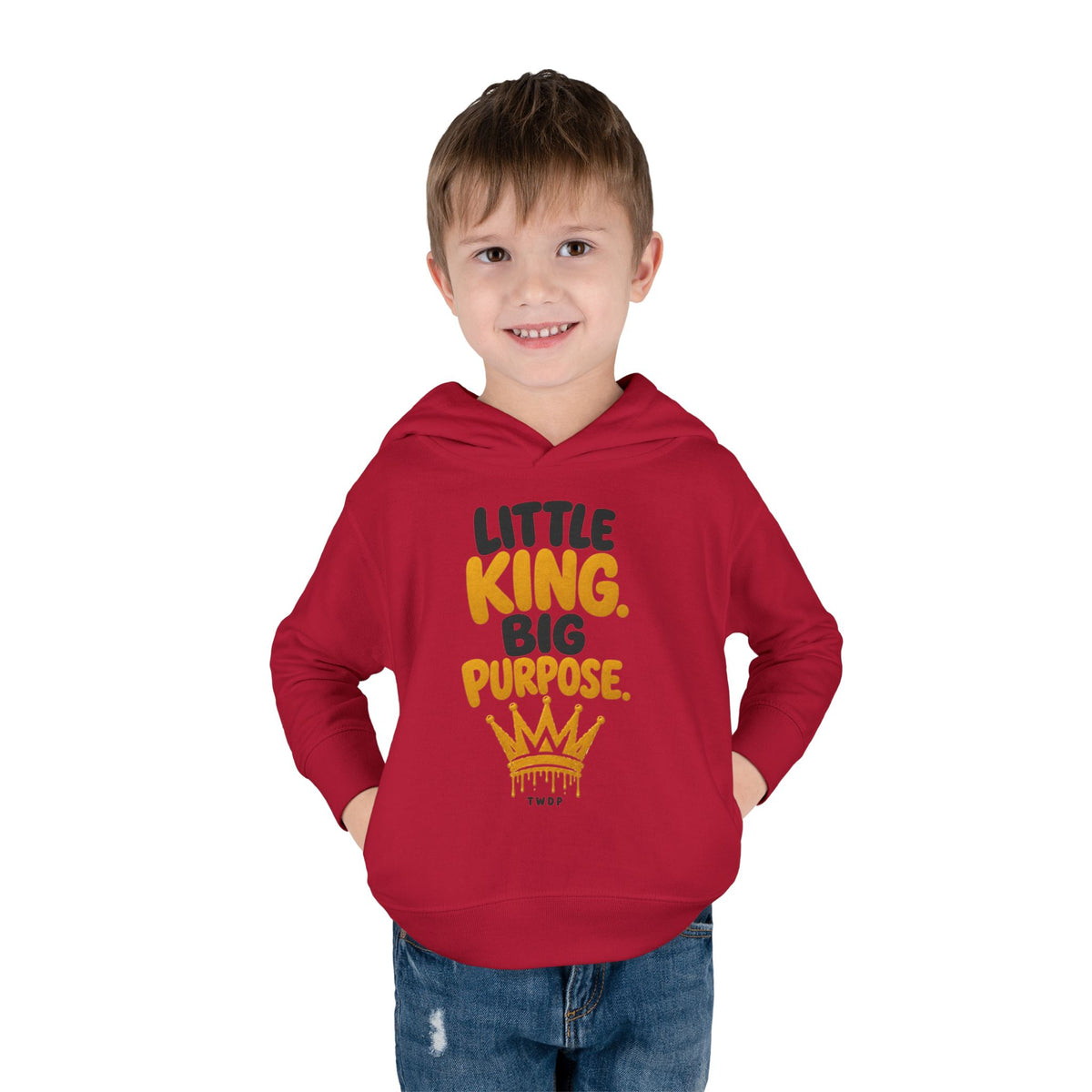 "Little King. Big Purpose" Toddler Hoodie