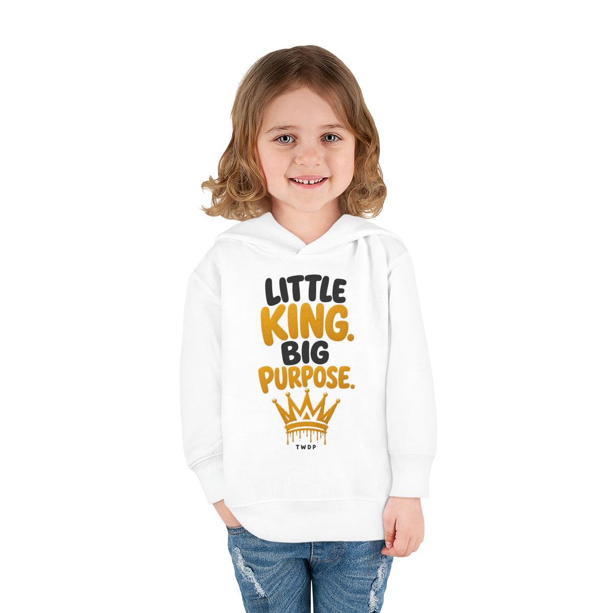 "Little King. Big Purpose" Toddler Hoodie