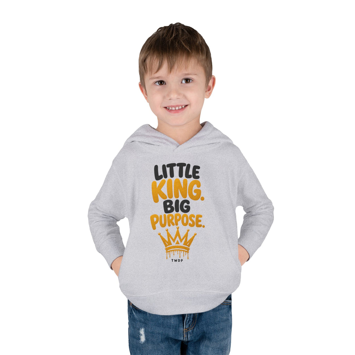 "Little King. Big Purpose" Toddler Hoodie