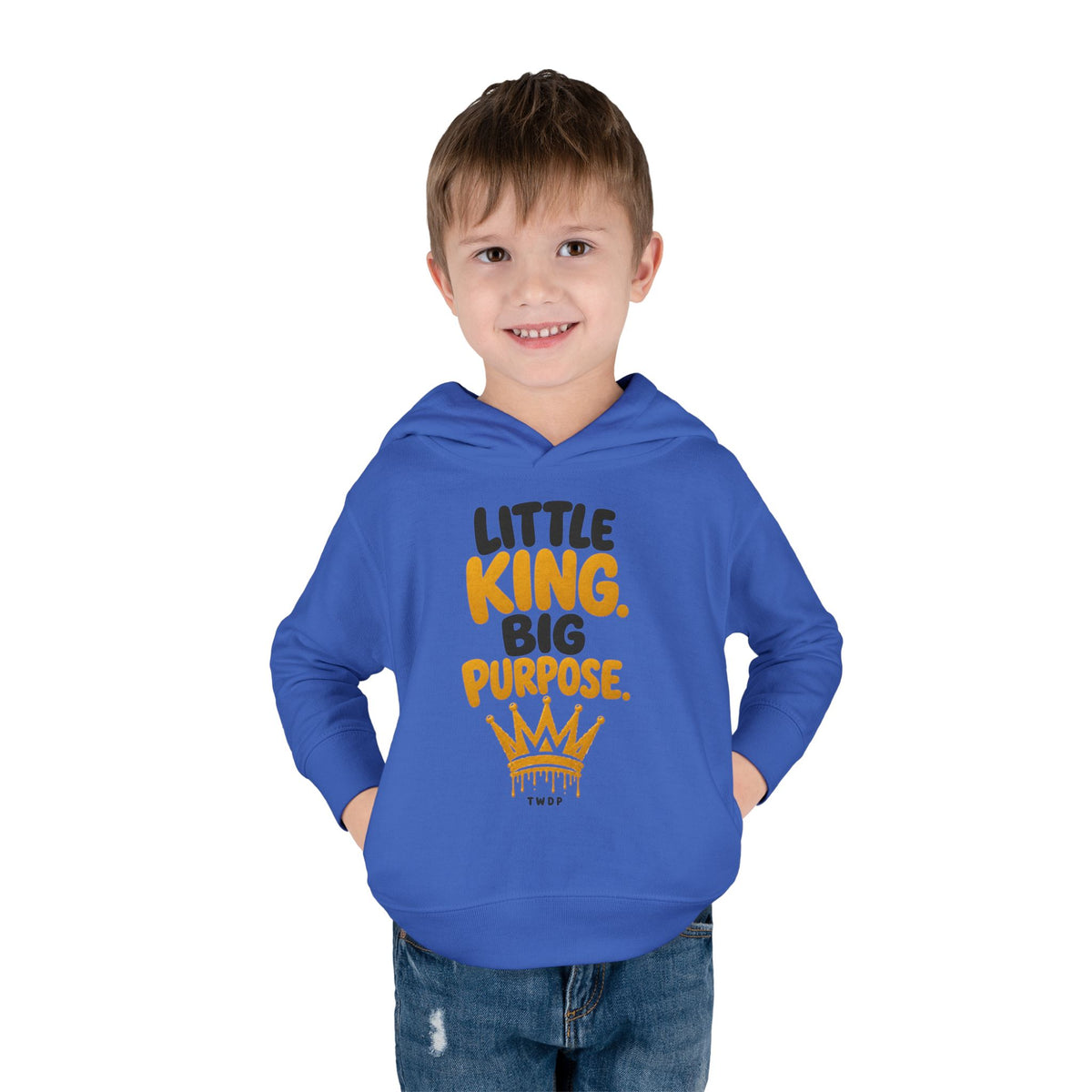 "Little King. Big Purpose" Toddler Hoodie