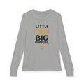 Little Queen Big Purpose Youth Long Sleeve Tee