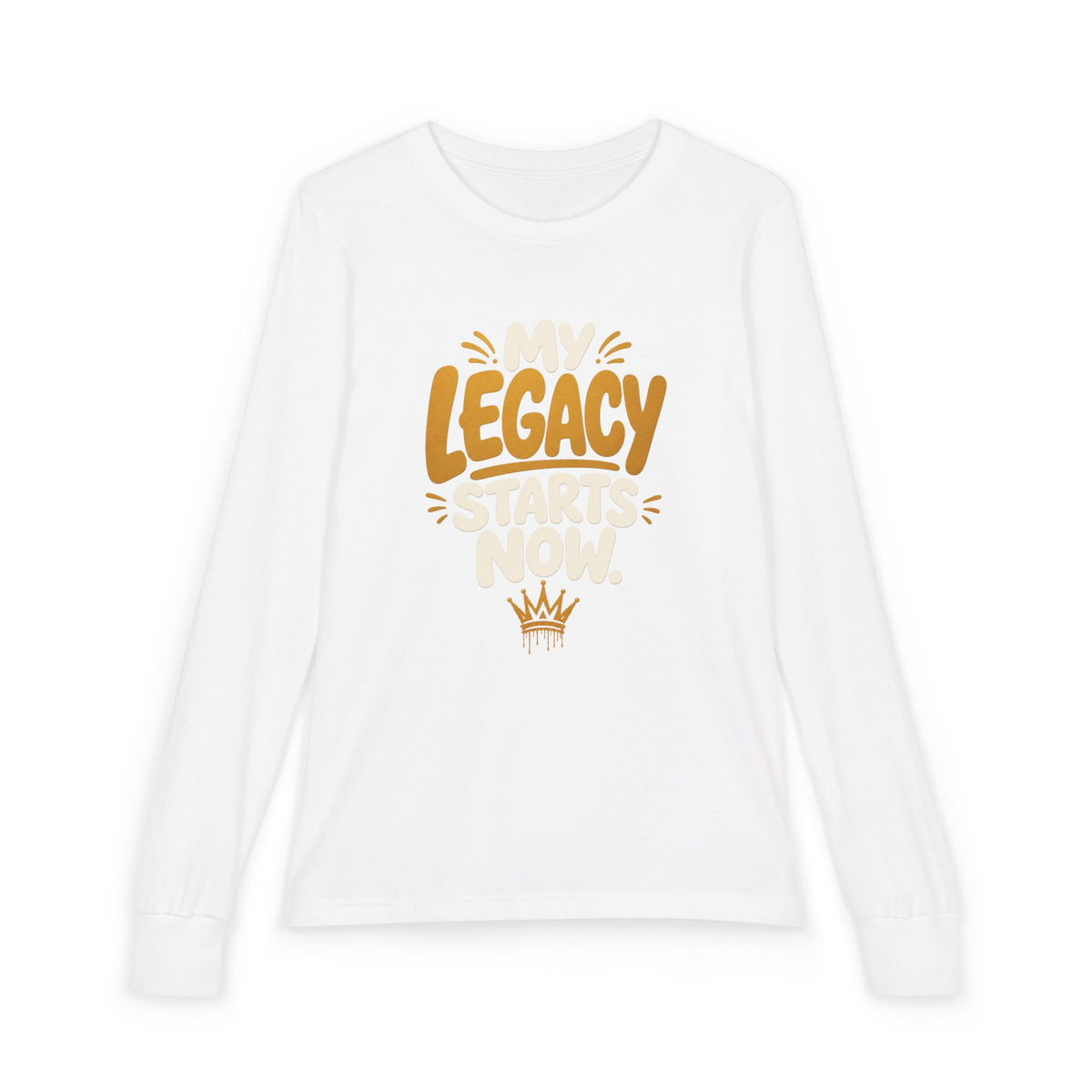 Youth Long Sleeve Tee — “Legacy Starts Now”