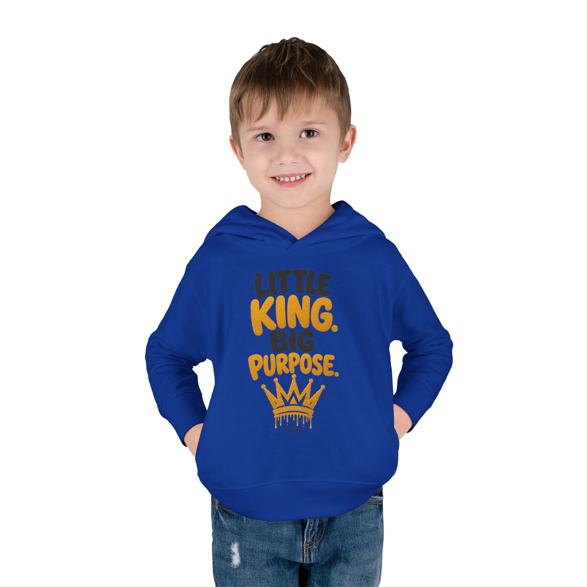 "Little King. Big Purpose" Toddler Hoodie