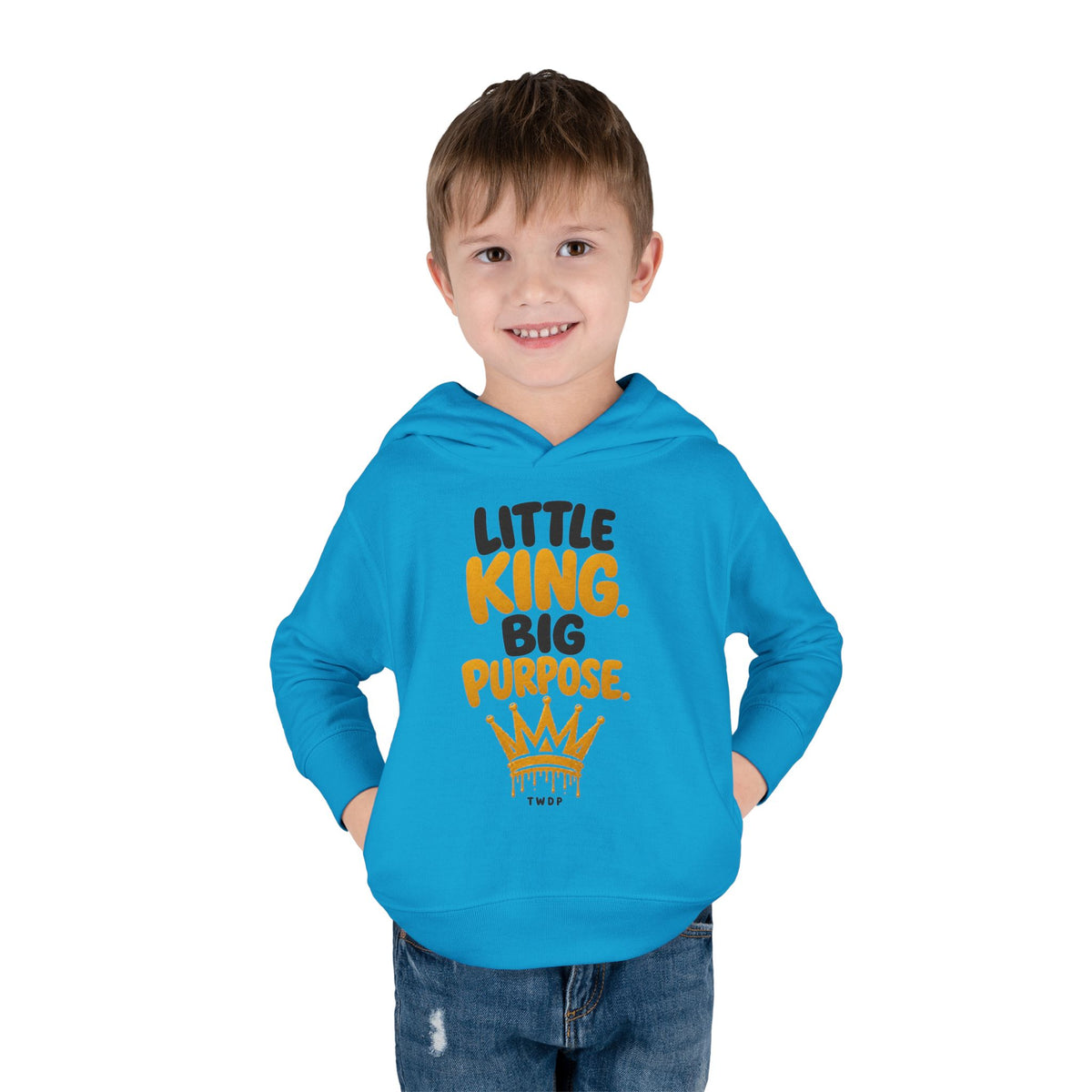 "Little King. Big Purpose" Toddler Hoodie