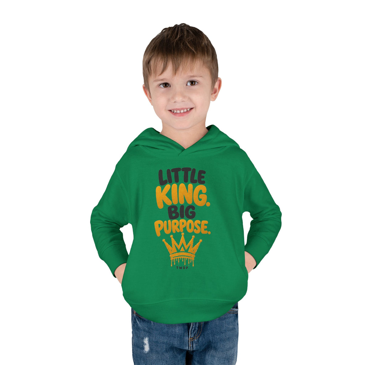 "Little King. Big Purpose" Toddler Hoodie