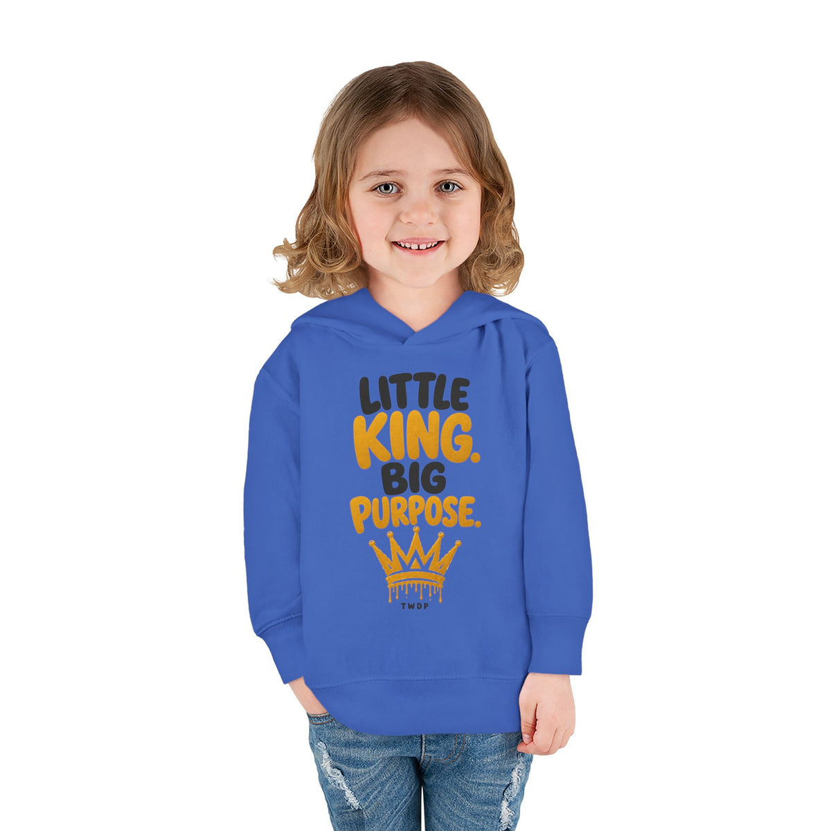 "Little King. Big Purpose" Toddler Hoodie