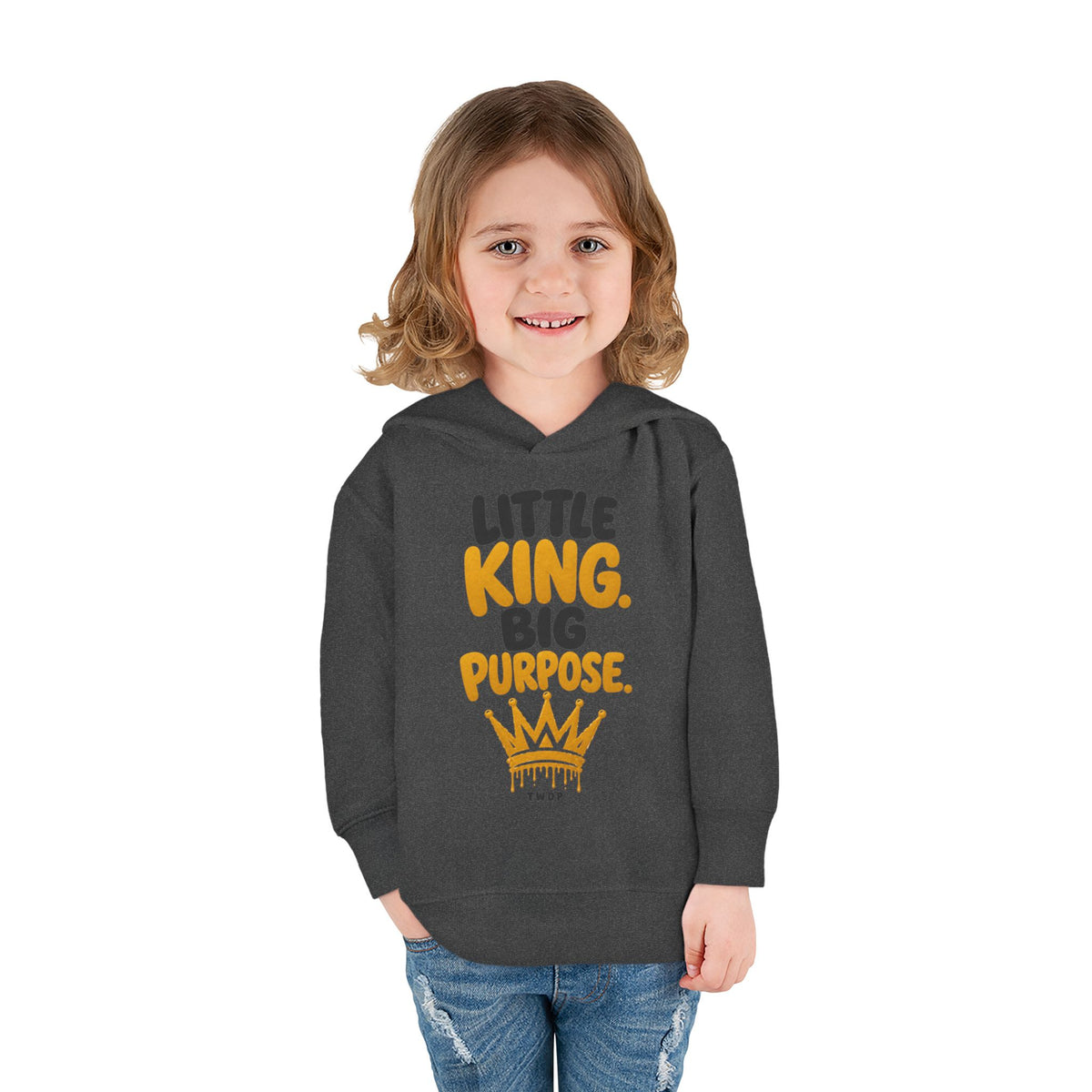 "Little King. Big Purpose" Toddler Hoodie
