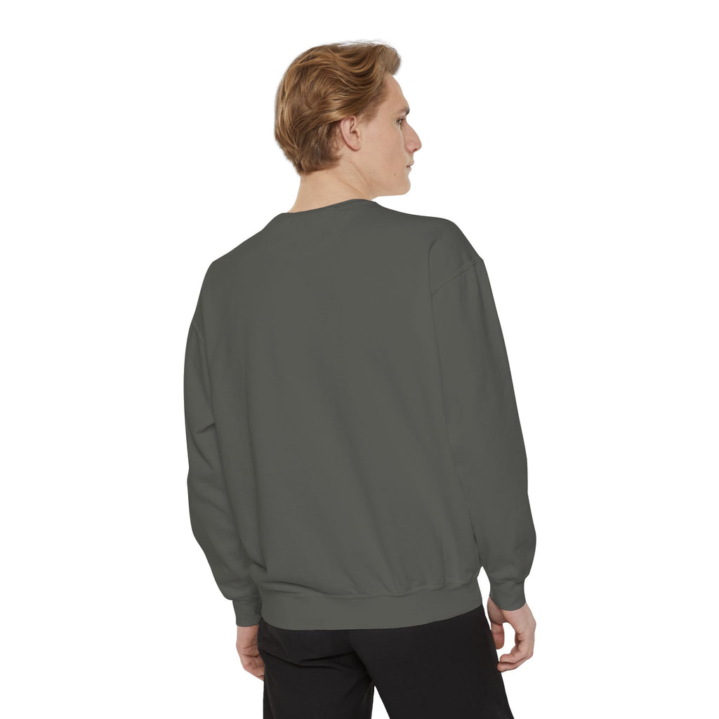 Purposeful Sweatshirt — "Present. Purposeful. Intentional." Crewneck