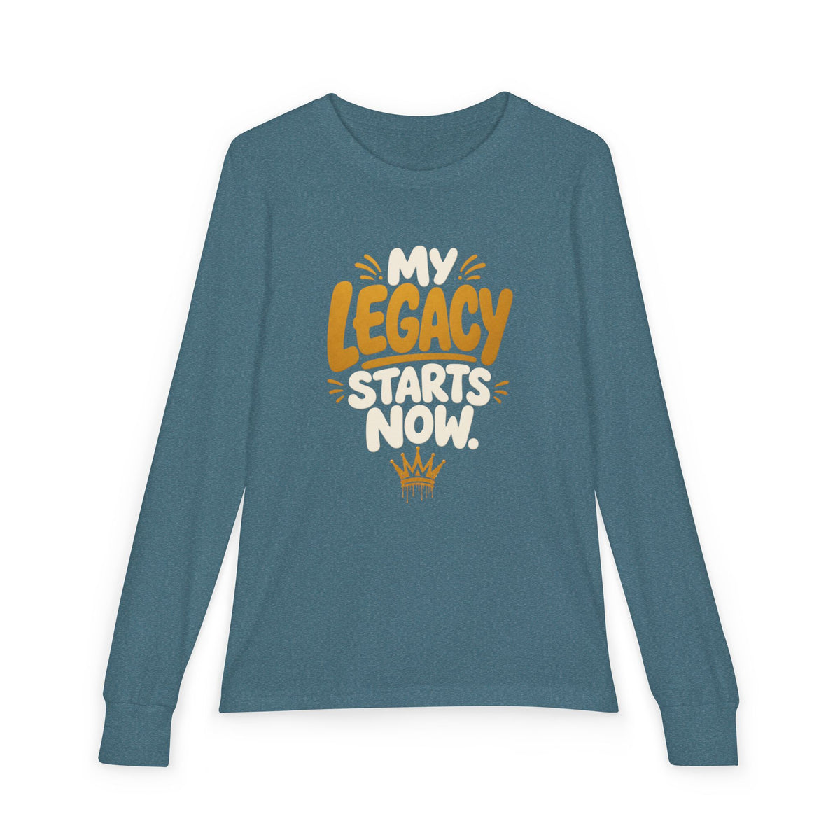 Youth Long Sleeve Tee — “Legacy Starts Now”