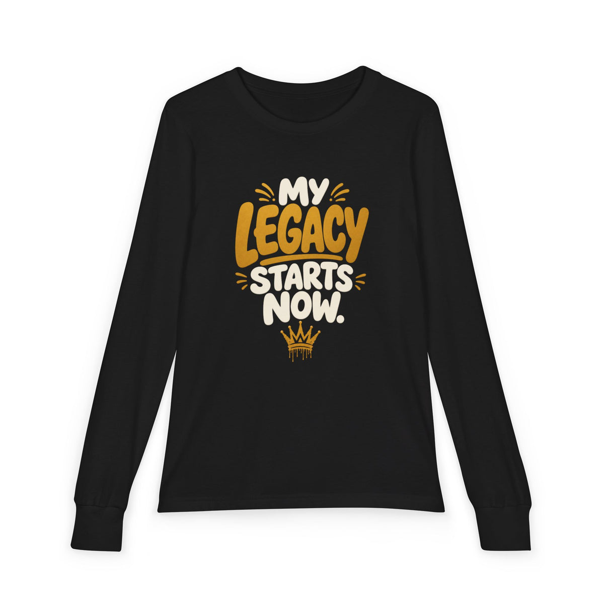 Youth Long Sleeve Tee — “Legacy Starts Now”