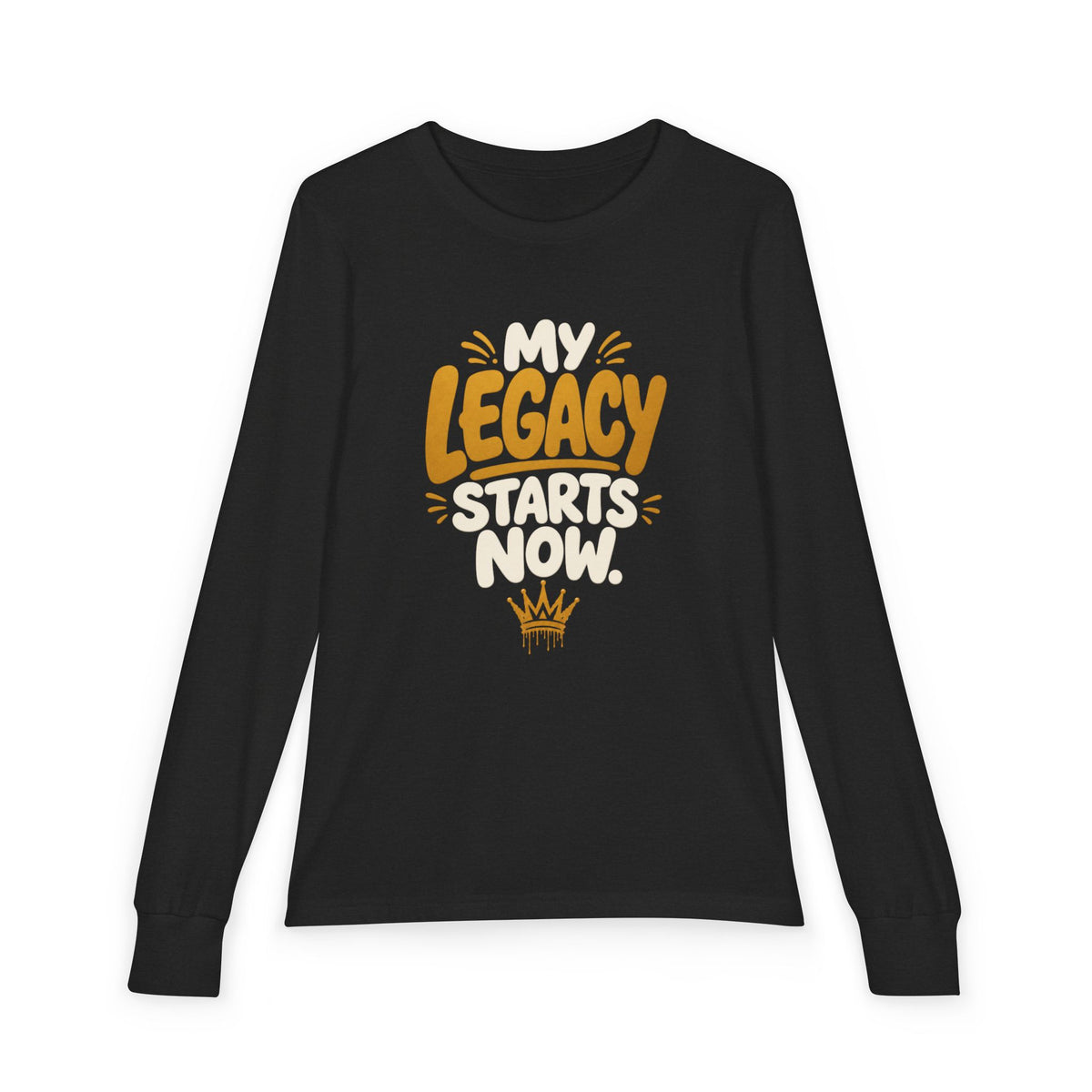 Youth Long Sleeve Tee — “Legacy Starts Now”